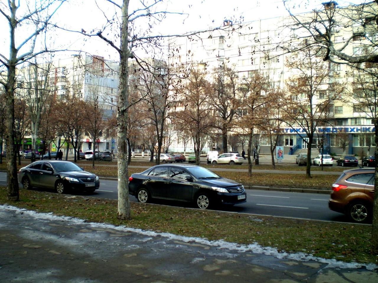 Мини Студия Проспект Центральный 124А, Wi-Fi, 1 Диван 3 Этаж 9 Этажного Дома Mykolajiv Eksteriør bilde